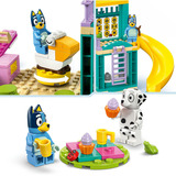 LEGO Divertimento al parco giochi di Bluey e Chloe, Giochi di costruzione Set da costruzione, 4 anno/i, Plastica, 104 pz, 322 g
