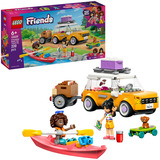 LEGO Friends 42659 Viaggio in Auto con il Cucciolo - Macchina Giocattolo con 2 Mini Bamboline, Cane e Accessori, Idea Regalo 6+, Giochi di costruzione Cane e Accessori, Idea Regalo 6+, Set da costruzione, 6 anno/i, Plastica, 220 pz, 338 g