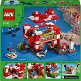LEGO Minecraft Minecreaft 21270 La Casa del Mooshroom, Giochi di Ruolo Bambini 8+ con Personaggi, Animali Giocattolo, Mob e Accessori, Giochi di costruzione Giochi di Ruolo Bambini 8+ con Personaggi, Animali Giocattolo, Mob e Accessori, Set da costruzione, 8 anno/i, Plastica, 500 pz, 835 g