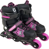L.A. Sports Pattini in linea fucsia/Nero