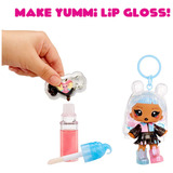 MGA Entertainment Yummiland Lip Gloss Doll Sour Sweeties - Gabi Gummybear, Bambola Mini bambola, Femmina, 4 anno/i, Bambino/Bambina, Multicolore