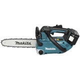 Makita Motosega a batteria con impugnatura superiore DUC258Z01, 18 Volt, Sega a catena blu/Nero