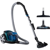 Philips 3000 series Aspirapolvere senza sacco, 900 W, PowerCyclone 5 Nero/Blu, 900 W, PowerCyclone 5, 650 W, A cilindro, Secco, Senza sacchetto, 1,5 L, Filtro per allergia