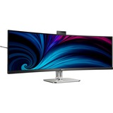 Philips 49B2U6903CH/00 Monitor PC 124 cm (48.8") 5120 x 1440 Pixel Dual QHD LCD Grigio, Monitor LED grigio scuro/Argento, 124 cm (48.8"), 5120 x 1440 Pixel, Dual QHD, LCD, 4 ms, Grigio