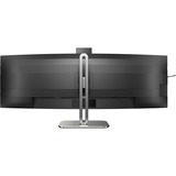Philips 49B2U6903CH/00 Monitor PC 124 cm (48.8") 5120 x 1440 Pixel Dual QHD LCD Grigio, Monitor LED grigio scuro/Argento, 124 cm (48.8"), 5120 x 1440 Pixel, Dual QHD, LCD, 4 ms, Grigio