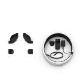 Philips Hue Hue Play Gradient Lightstrip per PC, Striscia LED Nero/Bianco, Philips Hue Play Gradient Lightstrip per PC, Striscia LED intelligente, Bluetooth/Zigbee, Nero, Silicone, Lampadina/e non sostituibile/i, Bianco