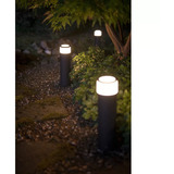 Philips Hue Lampada da palo White & Color Ambiance Calla per esterni, Luce LED Nero