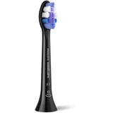 Philips Sonicare S2 Sensitive HX6054/88, confezione da 4, Testina Nero