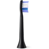 Philips Sonicare S2 Sensitive HX6054/88, confezione da 4, Testina Nero