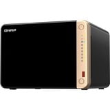 QNAP TS-664 NAS Tower Intel® Celeron® N5095 8 GB DDR4 0 TB QNAP QTS Nero, Bronzo Nero, NAS, Tower, Intel® Celeron®, N5095, 8 GB, DDR4