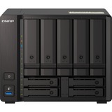 QNAP TS-H973AX NAS Tower Ryzen Embedded V1500B 32 GB DDR4 0 TB QuTS hero Nero Nero, NAS, Tower, Ryzen Embedded, V1500B, 32 GB, DDR4