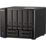 QNAP TS-H973AX NAS Tower Ryzen Embedded V1500B 32 GB DDR4 0 TB QuTS hero Nero Nero, NAS, Tower, Ryzen Embedded, V1500B, 32 GB, DDR4