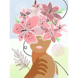 Ravensburger CreArt ART Collection Edizione Tela - Flowers on my Mind, Vernice 