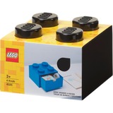 Room Copenhagen LEGO Cassetto da scrivania 4, Scatola di immagazzinaggio Nero