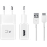 SAMSUNG EP-TA20 Bianco Interno bianco, Interno, USB, Bianco