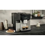 Siemens EQ.500 TQ513D01 macchina per caffè Automatica Macchina per espresso 1,9 L, Macchina automatica argento/Nero, Macchina per espresso, 1,9 L, Chicchi di caffè, Macinatore integrato, 1500 W, Nero, Argento