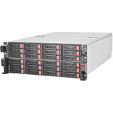 SilverStone SST-RM43-324-RS, Chassis server rack Nero/Rosso
