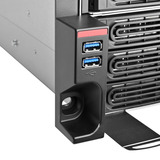 SilverStone SST-RM43-324-RS, Chassis server rack Nero/Rosso