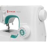 Singer M3305 macchina da cucito Macchina da cucire semiautomatica Elettrico bianco, Verde, Bianco, Macchina da cucire semiautomatica, Cucito, 1 tempo, Leva, Manopola, Elettrico