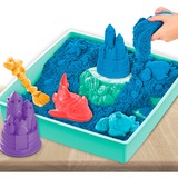 Spin Master Kinetic Sand, Playset Castelli di Sabbia Cinetica Blu, con Vaschetta, Sabbia Magica, 454gr, 3 Formine Incluse, Giocattoli per Bambini e Bambine, 3+ anni, Gioco di sabbia Kinetic Sand , Playset Castelli di Sabbia Cinetica Blu, con Vaschetta, Sabbia Magica, 454gr, 3 Formine Incluse, Giocattoli per Bambini e Bambine, 3+ anni, Sabbia cinetica per bambini, 3 anno/i, Non tossico, Blu