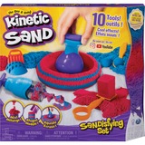 Spin Master Kinetic Sand |Sandisfying Set | Sabbia cinetica 907gr | Sabbia magica | Sabbia colorata rossa e blu | 10 accessori inclusi | Giocattoli per bambini e bambine 3 anni Kinetic Sand |Sandisfying Set | Sabbia cinetica 907gr | Sabbia magica | Sabbia colorata rossa e blu | 10 accessori inclusi | Giocattoli per bambini e bambine 3 anni, Sabbia cinetica per bambini, 3 anno/i, Multicolore