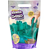 Spin Master Kinetic Sand, sacchetto da 907 g di vera sabbia scintillante verde acqua scintillante da schiacciare, mescolare e modellare, Gioco di sabbia Kinetic Sand , sacchetto da 907 g di vera sabbia scintillante verde acqua scintillante da schiacciare, mescolare e modellare, Sabbia cinetica per bambini, 3 anno/i, Non tossico, Verde
