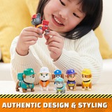 Spin Master Rubble & Crew, Confezione Regalo, set con 7 personaggi da collezione, giocattoli per bambini e bambine dai 3 anni in su, Gioco figura Rubble & Crew, Confezione Regalo, set con 7 personaggi da collezione, giocattoli per bambini e bambine dai 3 anni in su, 3 anno/i, Multicolore