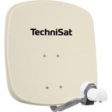 TechniSat Digidish 45 Twin antenna per satellite Beige beige, Beige, Alluminio, 45 cm