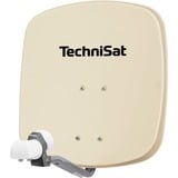 TechniSat Digidish 45 Twin antenna per satellite Beige beige, Beige, Alluminio, 45 cm