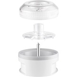 Unold 5080 affetta / sbuccia alimenti Trasparente, Bianco bianco/trasparente, Trasparente, Bianco, Plastica, Acciaio inossidabile, 0,2 L, 91 mm, 11,9 cm