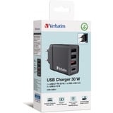 Verbatim 49700 Caricabatterie per dispositivi mobili Universale Nero AC Ricarica rapida Interno Nero, Interno, AC, Nero