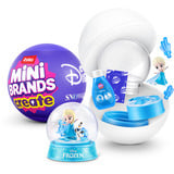 ZURU Mini Brands - Create Disney Snowglobe, Bricolage Mini Brands 77845, 3 anno/i, Disney, Multicolore