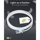 goobay 74332, Cavo bianco