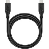 goobay Cavo USB4 Gen 3x2, connettore USB-C > connettore USB-C, 40Gbit/s Nero