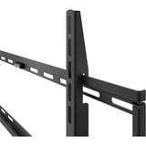 goobay Supporto da parete per TV Basic FIXED (XL), Montaggio a parete Nero