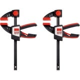 BESSEY 2x morsetto a una mano EZS11-4 SET Nero/Rosso