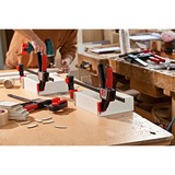 BESSEY 2x morsetto a una mano EZS11-4 SET Nero/Rosso