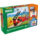 BRIO Smart Tech Sound Rescue Action Tunnel Kit rosso, Smart Tech Sound Rescue Action Tunnel Kit, 0,3 anno/i