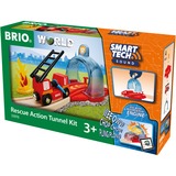 BRIO Smart Tech Sound Rescue Action Tunnel Kit rosso, Smart Tech Sound Rescue Action Tunnel Kit, 0,3 anno/i