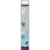 Bosch S 1130 CF Lama per sega universale Bimetallo 1 pz Lama per sega universale, Tubo, Profilato, Bimetallo, Nero, 8 + 10, 2,5 mm