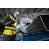 Bosch Sega da taglio per metallo a batteria GCD 18V-355 Professional solo, 18 Volt, Sega mitra/Troncatrice blu
