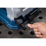 Bosch Sega da taglio per metallo a batteria GCD 18V-355 Professional solo, 18 Volt, Sega mitra/Troncatrice blu