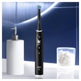 Braun iO Series 6 Adulto Spazzolino rotante Nero, Spazzolino da denti elettrico Nero, Adulto, Spazzolino rotante, Cura quotidiana, Cura gum, Intenso, Sensibile, Nero, 2 min, Nero