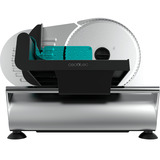 Cecotec 02499, Affettatrice argento/Nero