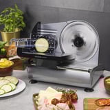 Cecotec Rock'n Cut Advance Alleschneider, Affettatrice argento/Nero