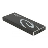 DeLOCK 42003 contenitore di unità di archiviazione Box esterno SSD Nero M.2 Nero, Box esterno SSD, M.2, Serial ATA III, 6 Gbit/s, Collegamento del dispositivo USB, Nero