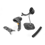 Digitus 1D 2D Desktop USB Barcode Scanner, Scanner di codici a barre Nero