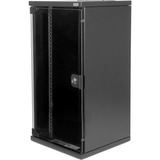Digitus Alloggiamento a parete da 254 mm (10") - 312 x 300 mm (L x P), IT armadio Nero, Da parete, 12U, 30 kg, Lucchetti, Nero