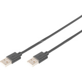 Digitus Cavo di collegamento USB 2.0 USB-A (spina) > USB-A (spina) Nero