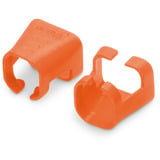 Digitus Clip colorati per cavi patch - Arancione, Copertura arancione 